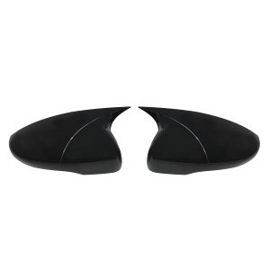 Volkswagen EOS Mirror Cover - Omac - Bat Model - Gloss Piano Black - '11-'15